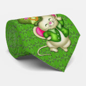 Cravate Milo Dale St. Patrick's Day Green Mouse Hommes Cra (Roulé)