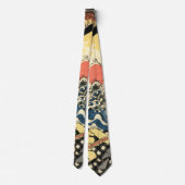 Cravate Minamoto samouraï Yorimitsu b 1804 (Dos)