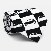 Cravate Mini Cooper en carton noir (Roulé)