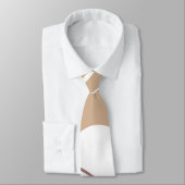 Cravate Mini-Cravate rose et blanc (Attaché)