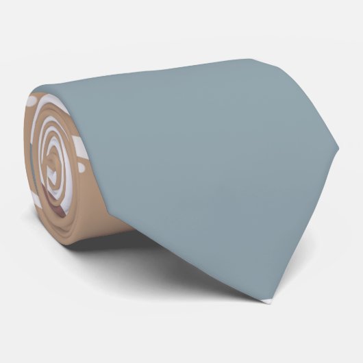 Cravate Mini-Cravate rose et blanc (Roulé)