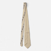 Cravate Miniature Pinscher Peinture Cute Original Dog Art (Dos)