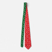 Cravate Minimal Classic Festive Sucres de canne verts (Dos)