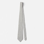 Cravate Minimal Japanese Pattern Necktie – Seigaiha Design (Devant)