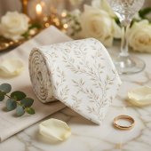 Cravate Minimalist Botanical Branches