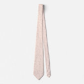 Cravate Minimalist Constellation Pattern in Pink & Brown (Devant)