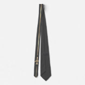 Cravate Minimaliste Aviation (Dos)