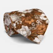 Cravate Minimalistic Dad Gifts Gardenias (Roulé)