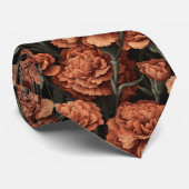 Cravate Minimalistic Gifts For Husband Carnation Floral (Roulé)