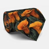 Cravate Minimalistic Gifts For Men Calla Lilies (Roulé)