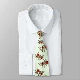 Cravate Mint Funny Ladybug Couple pour homme