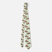 Cravate Mint Funny Ladybug Couple pour homme (Dos)