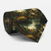 Cravate Miracle de Saint Hubert par Pierre Paul Rubens  (Roulé)