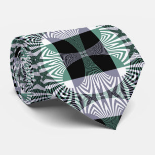 Cravate Mirage infini de verre à quatre pétales brillant M