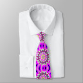 Cravate Miratée violette étoile (Attaché)