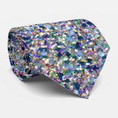 Cravate Miroitement brillant d'étincelle des parties (Roulé)