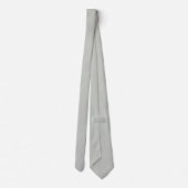 Cravate Misty Gray Green Solid Color (Dos)