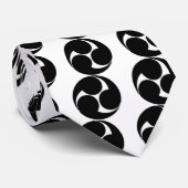 Cravate Mitsudomoe de Hidari, Japon (Roulé)