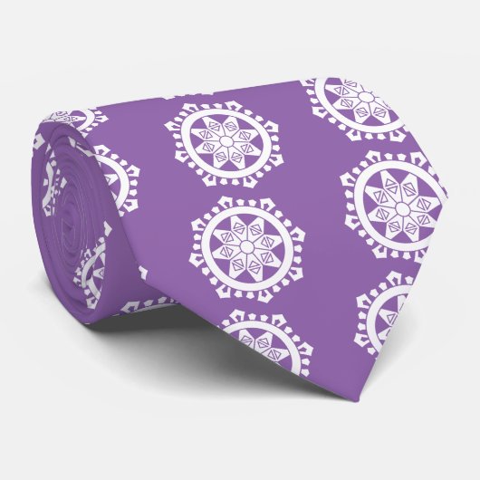 Cravate Miyake dharma charka (Roulé)