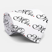 Cravate Mme Femme A Épousé Ses Nouvelles Maisons (Roulé)