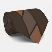 Cravate Mocha Brown (Roulé)