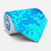 Cravate Mode bleu été (Roulé)