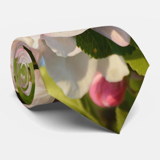 Cravate Mode de floraison d'Apple pour hommes (Roulé)
