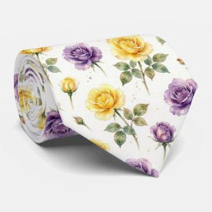 Cravate Mode de printemps Nœud papillon floral pour mari