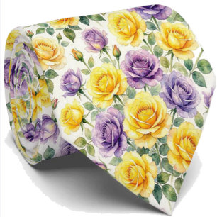 Cravate Mode de printemps Nœud papillon floral pour mari