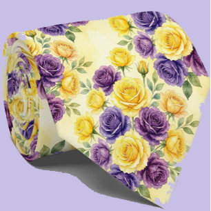 Cravate Mode de printemps Nœud papillon floral pour mari