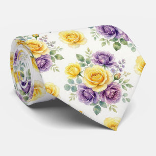 Cravate Mode de printemps Nœud papillon floral pour mari