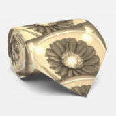 Cravate Mode florale spéciale pour hommes (Roulé)