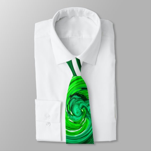 Cravate Mode mélange vert (Attaché)