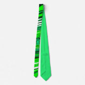 Cravate Mode mélange vert (Dos)