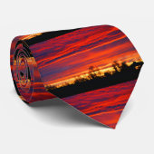 Cravate Mode Sunrise pour hommes (Roulé)