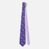 Cravate Mode violette fantaisie (Devant)