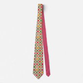 Cravate Modèle à motifs floraux (Devant)