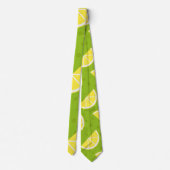Cravate Modèle Citrons (Dos)
