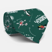 Cravate Modèle de manuel de football LOONEY TUNES™ (Roulé)