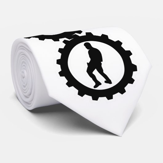 Cravate Modèle d'EBM Logo_4 (Roulé)