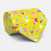 Cravate Modèle d'icône Neon FRIENDS™ (Roulé)