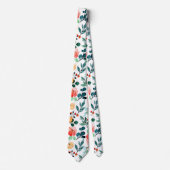 Cravate Modèle floral (Devant)