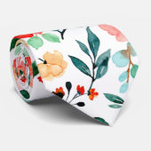 Cravate Modèle floral (Roulé)