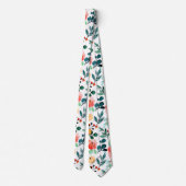 Cravate Modèle floral (Dos)