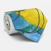 Cravate Modèle floral (Roulé)