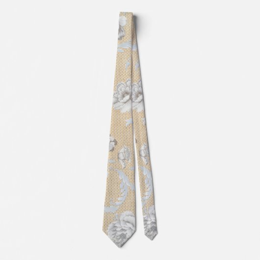 Cravate Modèle floral (Devant)