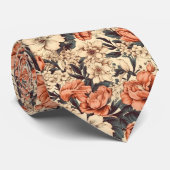 Cravate Modèle floral (Roulé)