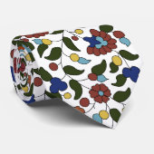 Cravate Modèle floral arménien (Roulé)