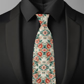 Cravate Modèle floral formel