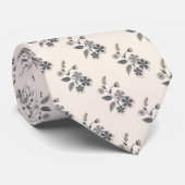 Cravate Modèle floral rétro (Roulé)